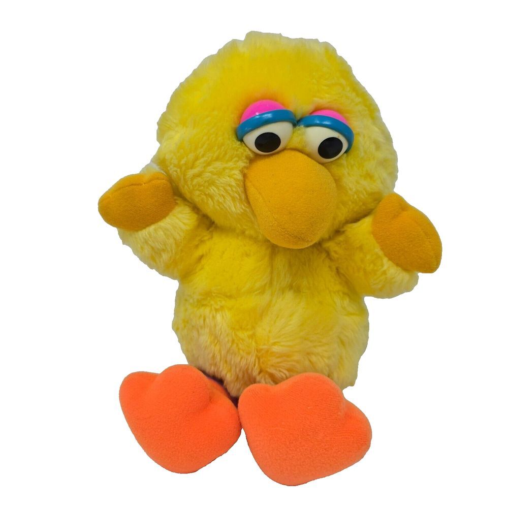 Sesame Street Hasbro Softies Big Bird Plush 10" Doll Toy Stuffed Animal Doll
